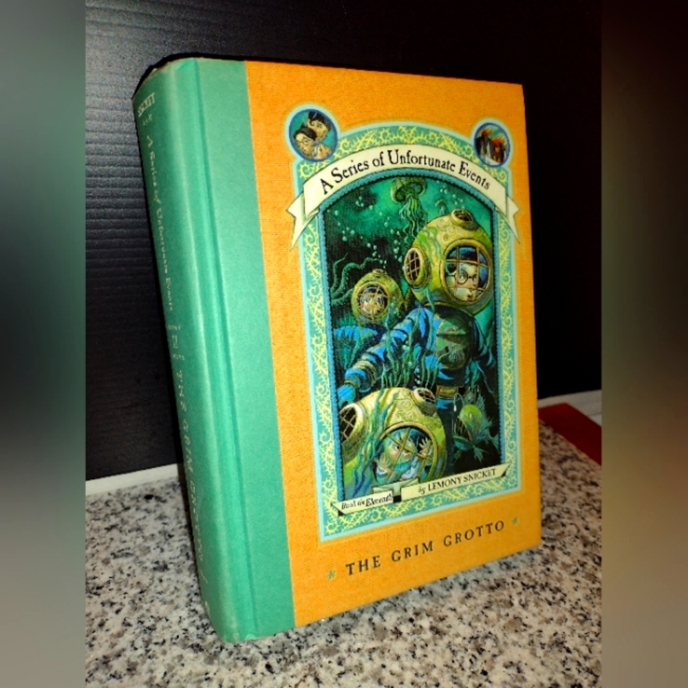 A Series of Unfortunate Events -The Grim Grotto by Lemony Snicket, First Edition